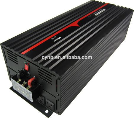 China 24VDC to 120VAC 60Hz 6000W Pure Sine Wave Solar Power Inverter supplier